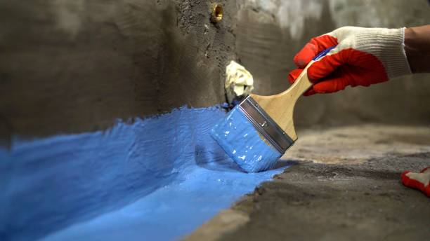 Commercial Basement Waterproofing project at a Fairview, NJ business property by SJ Waterproofing Pros